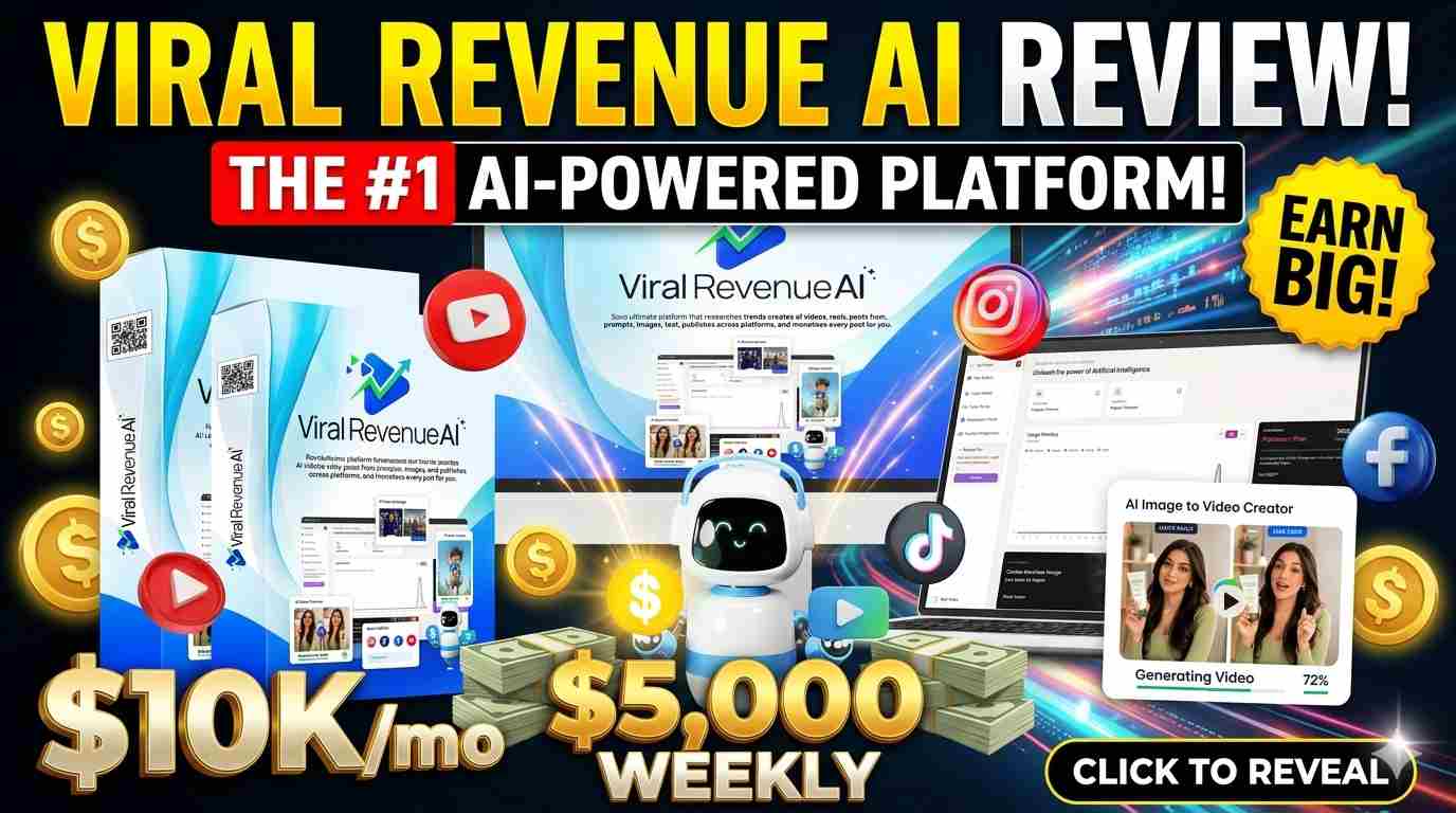 ViralRevenueAI Review 2026 – AI-Powered Video Creation and Monetization Platform by Eric Holmlund