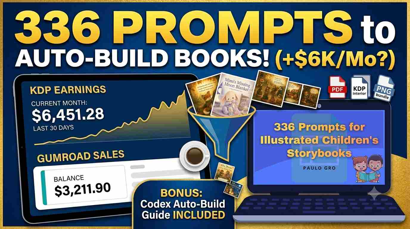 Read more about the article 336 Prompts for Illustrated Children’s Storybooks Review: Legit or Scam?