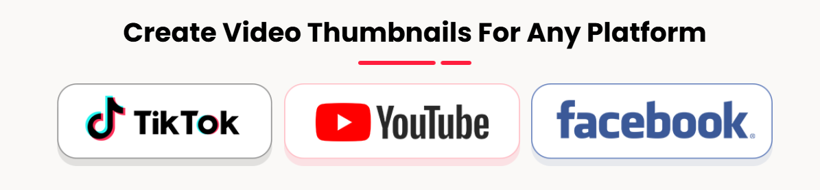 Thumble AI thumbnail platform interface