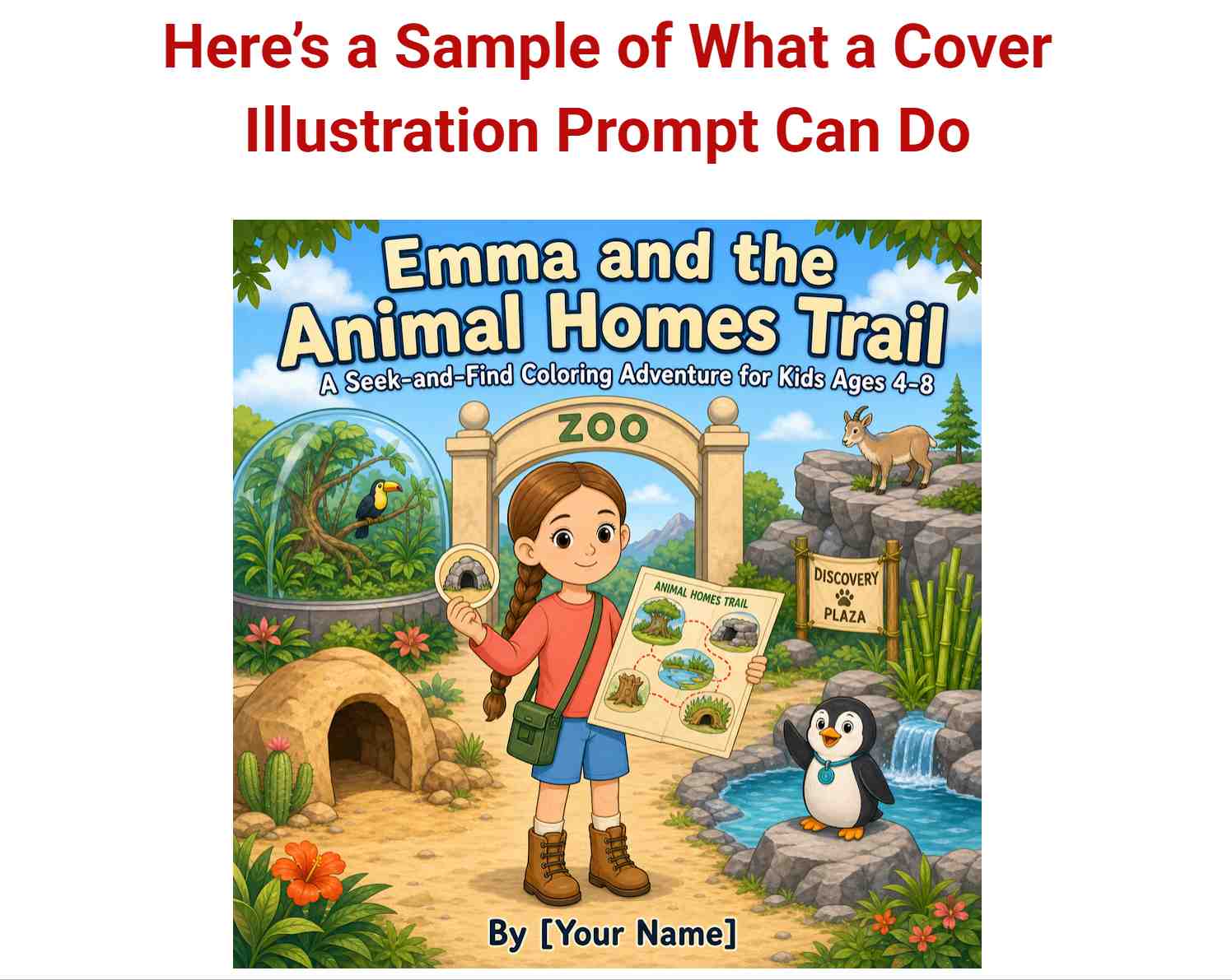 350 Prompts for Seek-and-Find Coloring Books blueprint overview