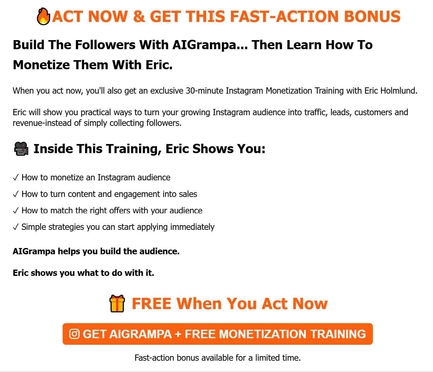 AIGrampa frequently asked questions