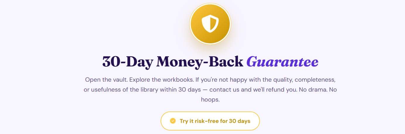 Bright Minds Kids Vault pros and cons — workbook examples