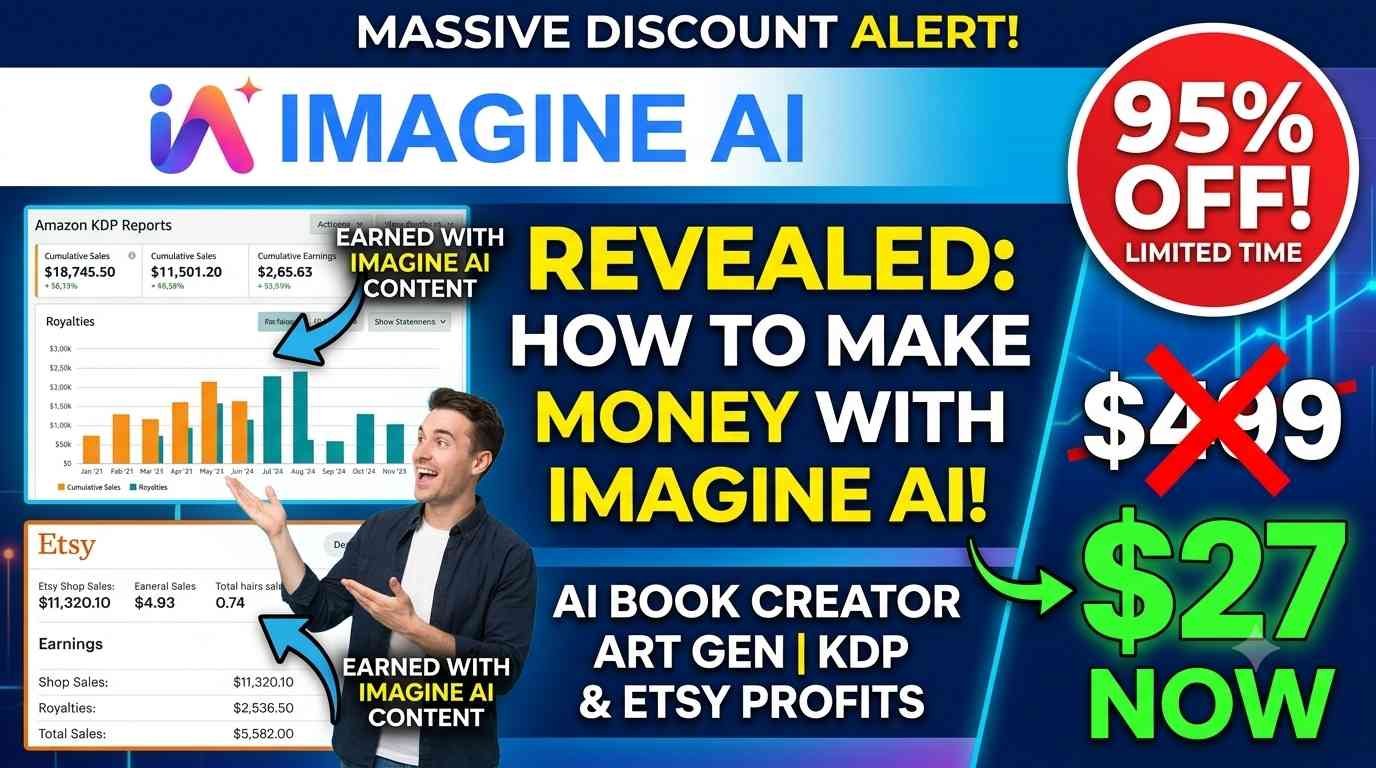 Read more about the article Imagine AI Review: 95% Off + $204 Free Bonus