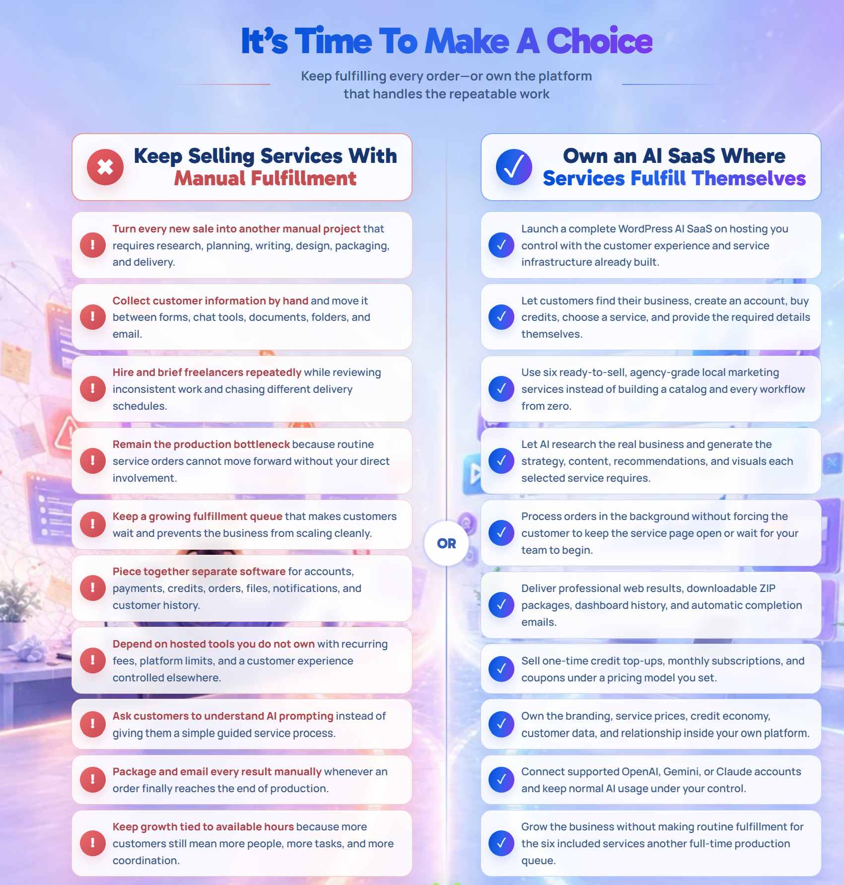 Why choose Local Alchemist AI