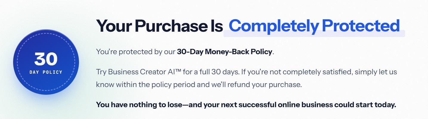 Business Creator AI additional product screenshot