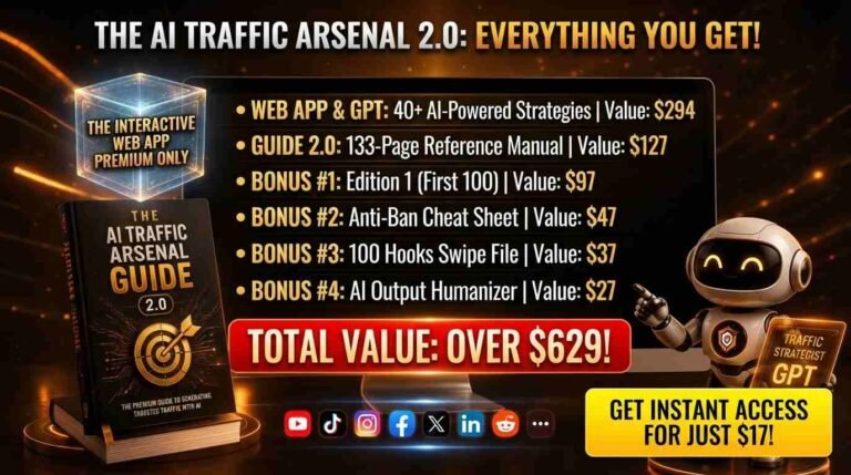 The AI Traffic Arsenal 2.0 review